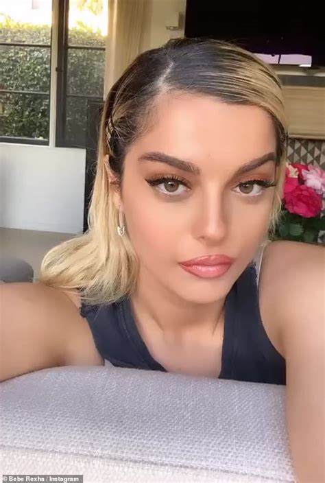 Bebe Rexha strips down from a bikini to nothing at all on TikTok